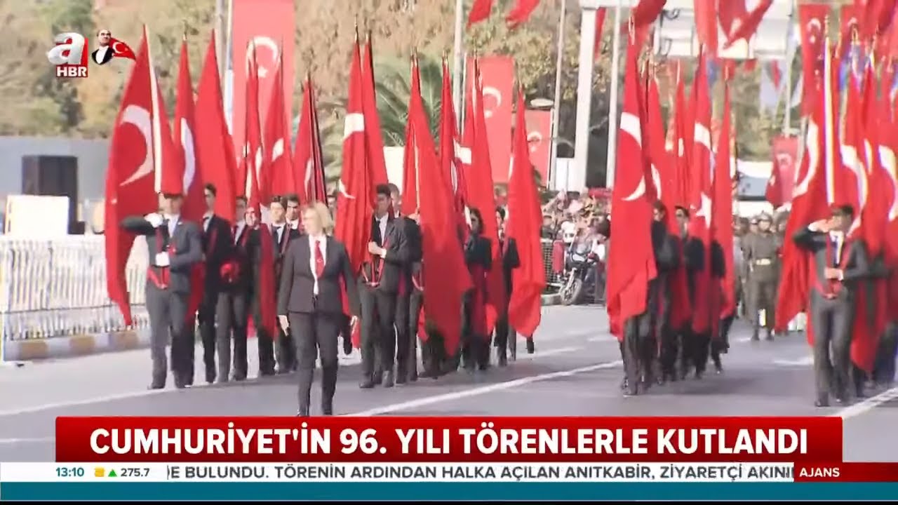 2019 29 ekim cumhuriyet bayramı hangi gün kutlanacaktır