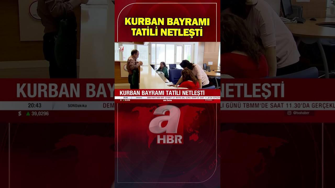 kurbanbayrami tatili 2020 ne zaman kaç gün
